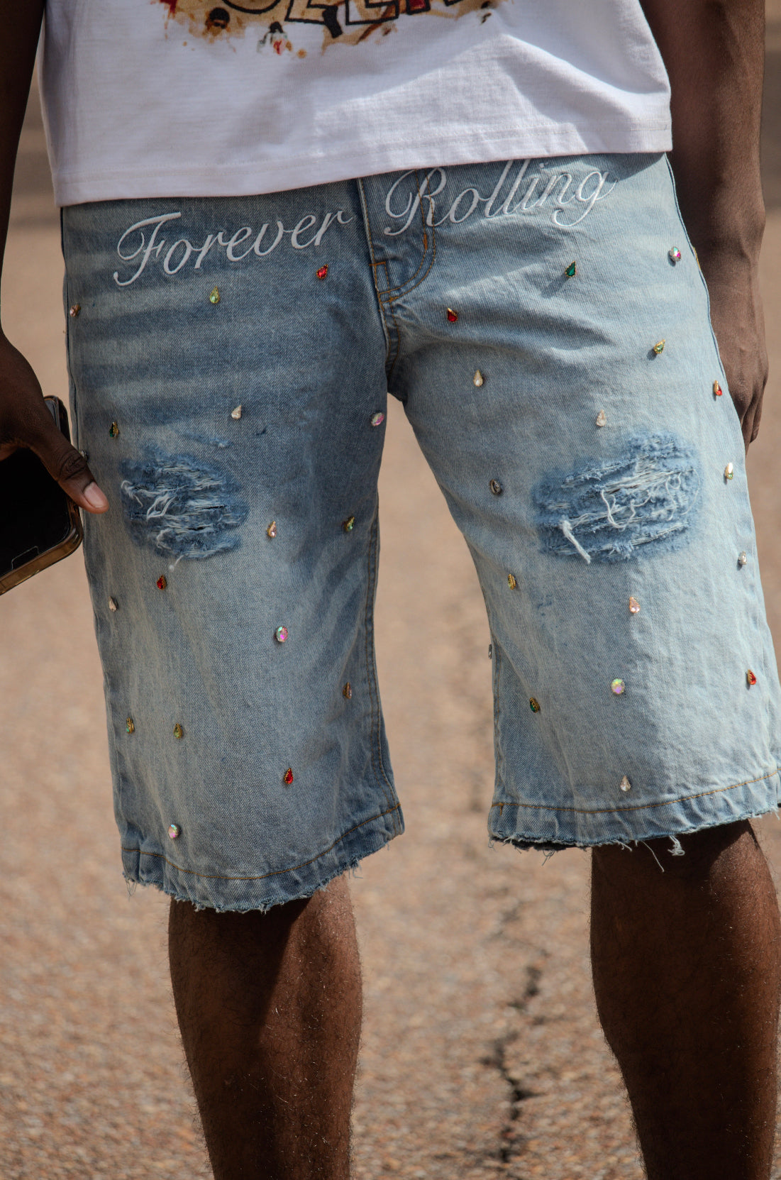 Forever Rolling Jorts
