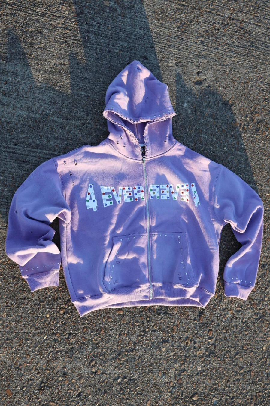 4EVER ZIP-UP (With Pearls)