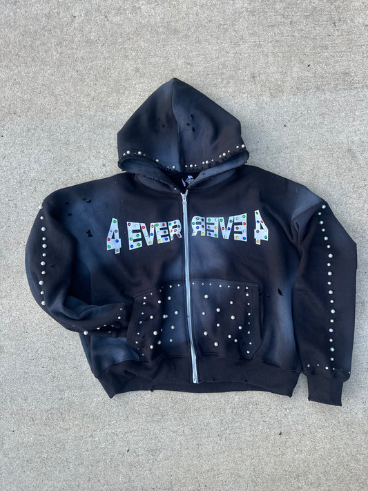 4EVER ZIP-UP (With Pearls)
